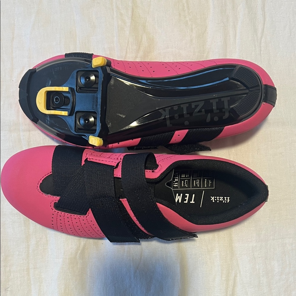 Fizik Tempo Pink Cycling Shoes - Picture 5 of 5